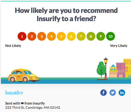 Recommend insurify to a friend