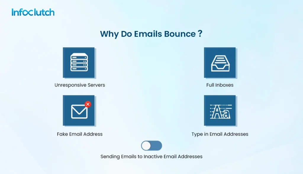 why do emails bounce