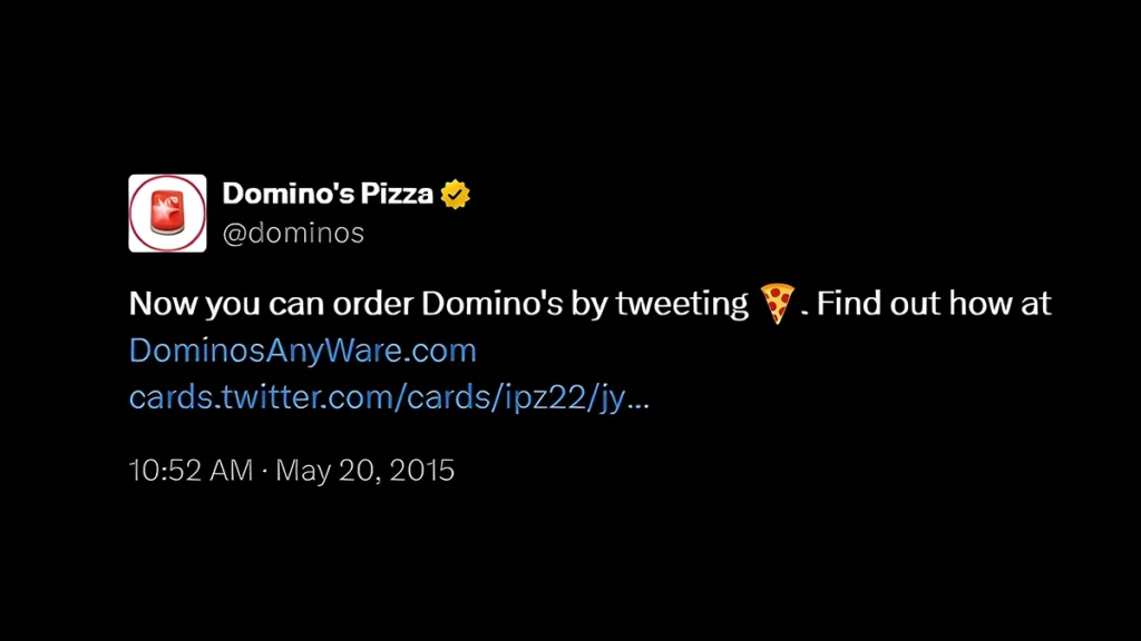 Dominos Slicing Success with Emojis Case Study
