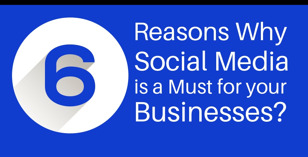 6 reasons why social media is must for your businesses thumb