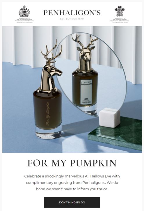 Halloween perfume