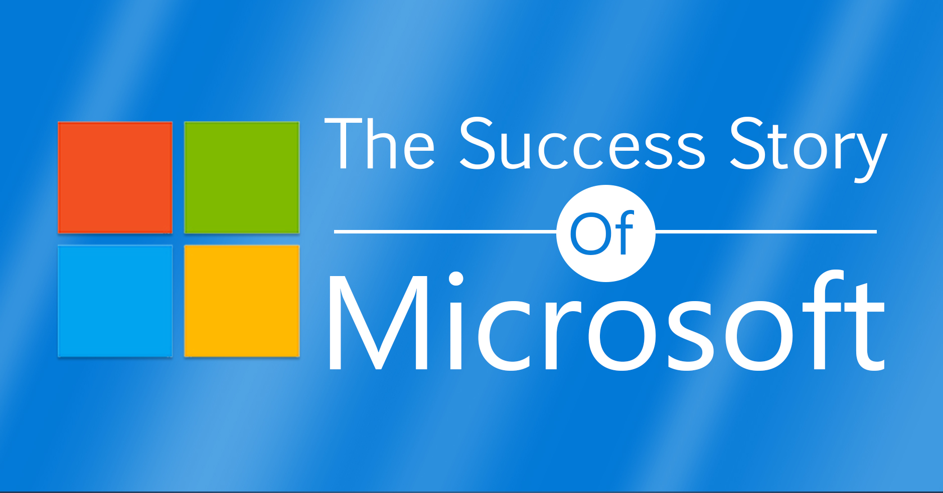 Success Story Of Microsoft Infographic