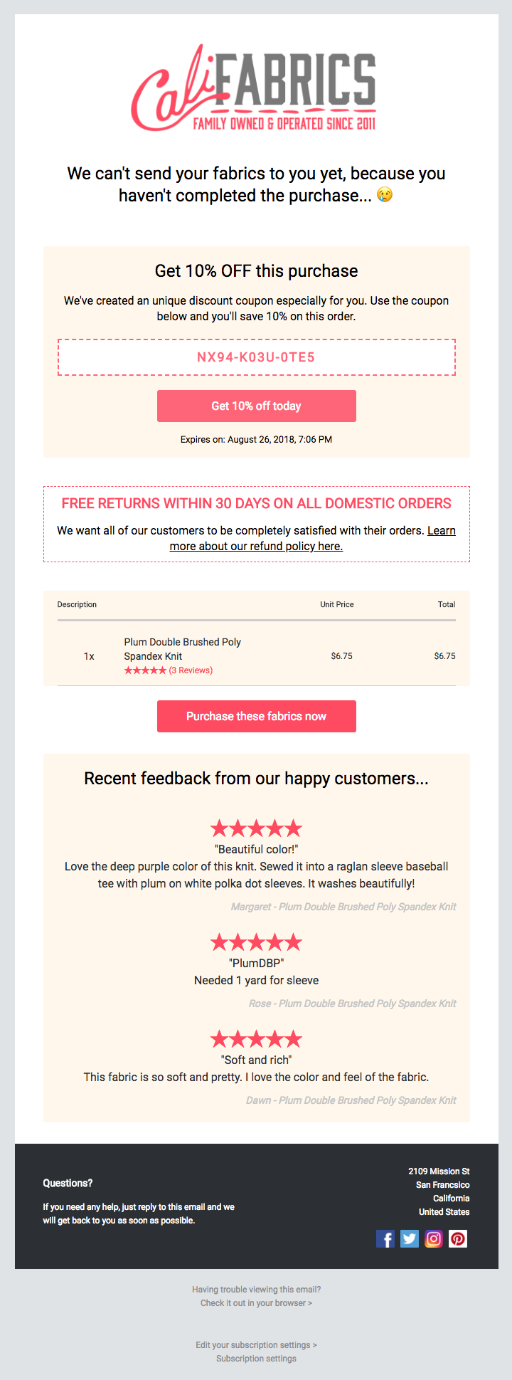 abandon-cart-email-cali-fabrics.png