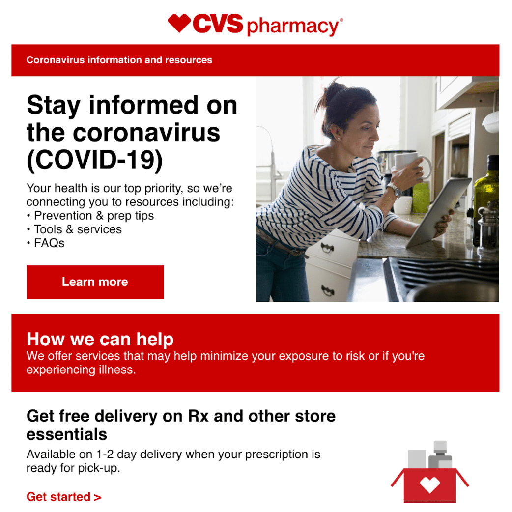 cvs campaign example