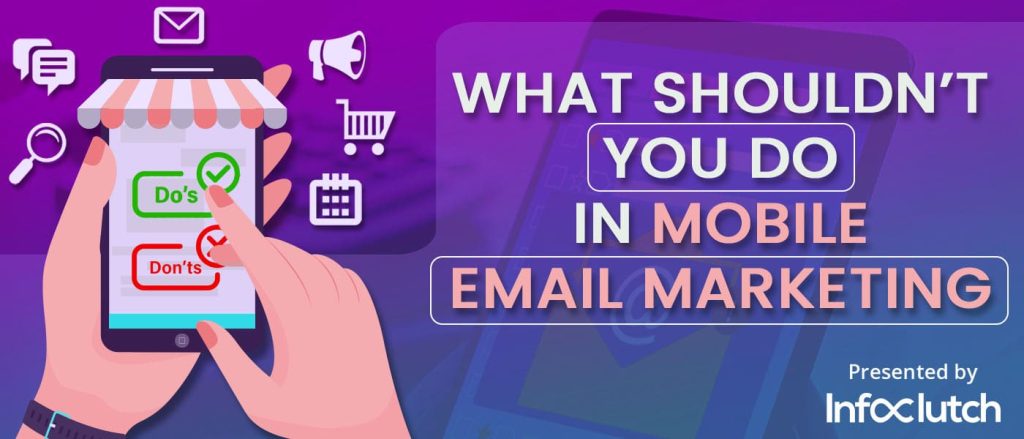 donts in mobile email marketing banner