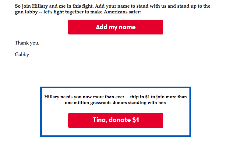 Fund Raising Email