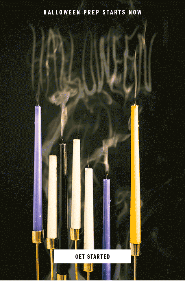 Halloween candles
