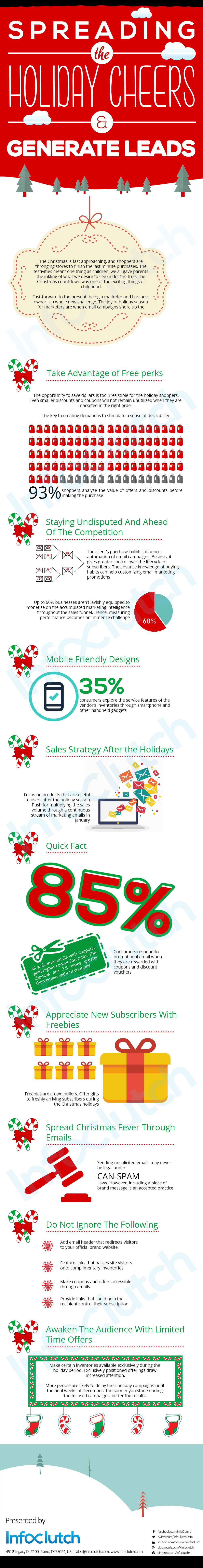 Spreading The Holiday Cheers And Generating Leads